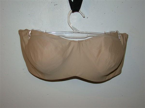 NWT Lilyette 34C Strapless Convertible Full Figure Bra 929 Beige #83954