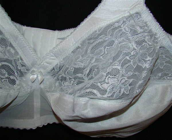 NEW Glamorise 38DD Magic Lift Full Figure Support White Bra 1000 #84006