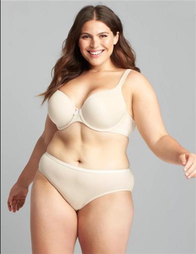 NWTD Lingerie Cacique 44H White T-Shirt Bra Lightly Padded #84407