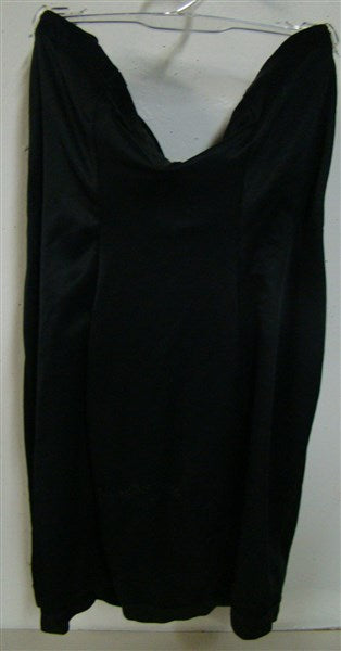 NEW Flexees 36C Easy-Up Strapless Full Slip 2304 Black Shaper #84517