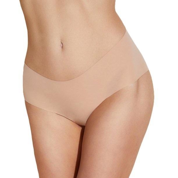 NEW Cosabella 1X Plus Size Free Cut Micro Thong Panty Beige 84723