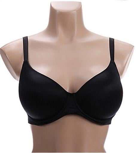 NWOt Wacoal 38D 853307 Inside Edit T-Shirt Bra Black 84762