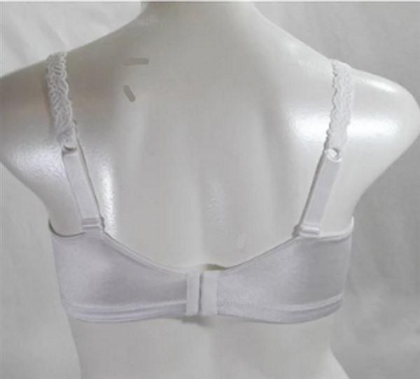 NWtD Bali 36C Back Smoothing Seamless White Bra 100E #86110