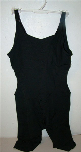 NWOT Flexees MED Wear Your Own Bra Take Inches Off Singlet 2556 Black 86203