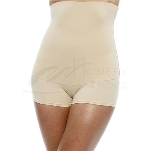 NEw Flexees SM Beige Fat Free Dressing Hi-Waist Boyshort Panty 2107 #86345