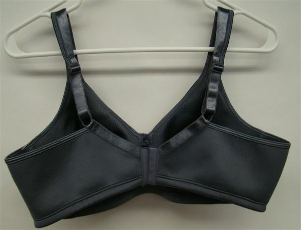 Playtex 18Hour Sensationally Sleek 36C Full Figure Wireless Bra 4803 Gray 86374