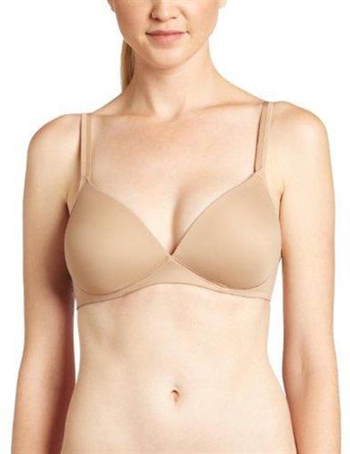NWOT Warner's Elements Of Bliss Wire-Free Bra with Lift 1298 Beige 36C #86768
