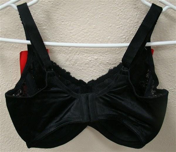 NWT Lilyette 38DDD Comfort Lace Underwire Minimizer Bra 0428 Black #69487