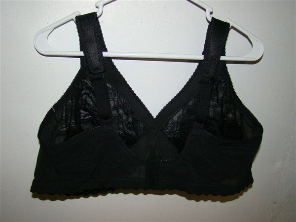 NEW Glamorise 50DD Magic Lift Full Figure Support Bra 1000 Black #87143