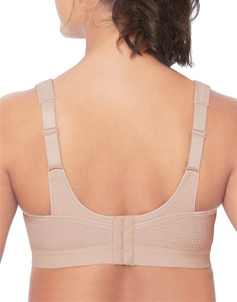NEW Glamorise Underwire High Impact Sports Bra 9066 Beige 38B 87512