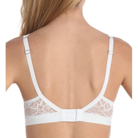 NEW Bali 42B Lace Desire No-Foam Underwire Bra 6543 Beige #88302