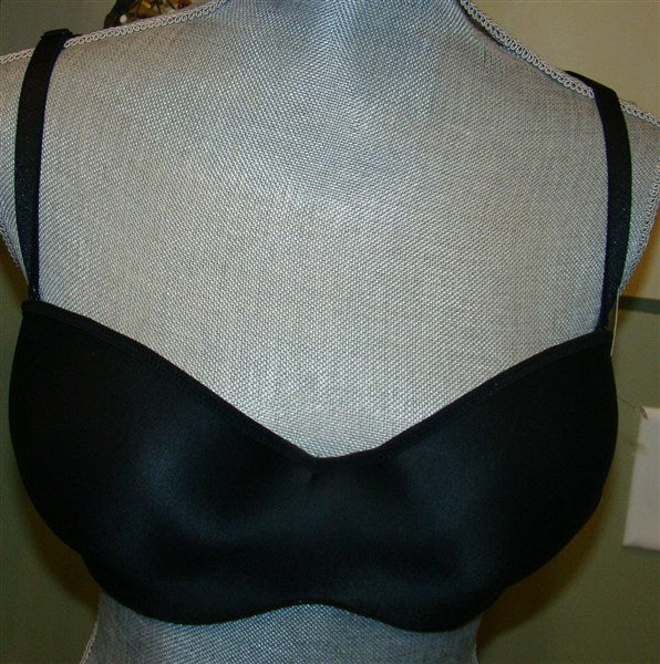 NWT Lilyette 36DD Strapless Convertible Full Figure Bra 929 Black #90342