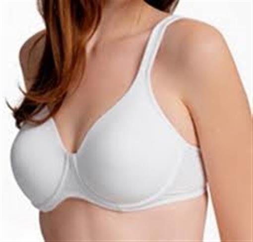 NWOT Leading Lady 46C White Molded Lightly Padded Underwire Bra 5028 #90402
