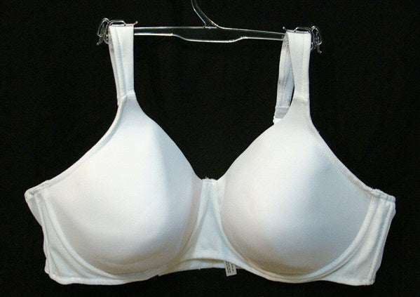 NWOT Leading Lady 46C White Molded Lightly Padded Underwire Bra 5028 #90402