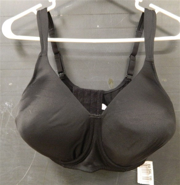 NEW Leading Lady 48G Black Molded Lightly Padded Underwire Bra 5028 #90431