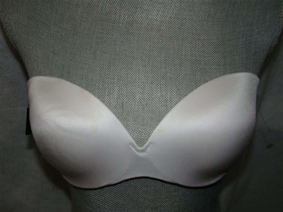 NEW Maidenform 34C Comfort Devotion Custom Lift Strapless Bra 9417 White #93398
