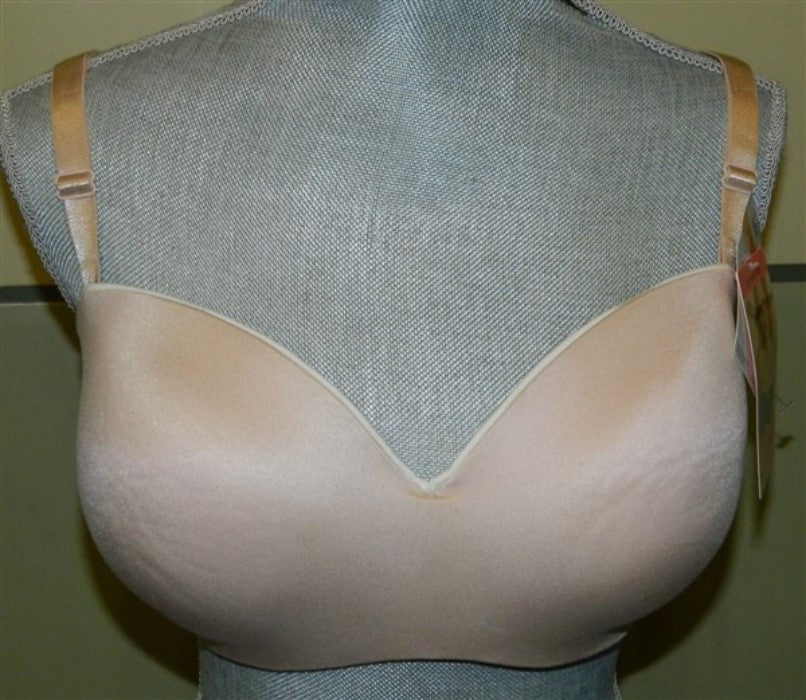 NEW Lilyette 38D Indulgent Comfort Strapless With Lift Bra 822 Beige #93743
