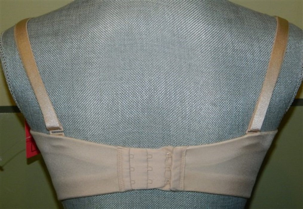 NEW Lilyette 38D Indulgent Comfort Strapless With Lift Bra 822 Beige #93743