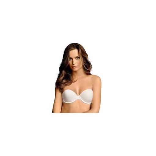 NEW Maidenform 38D Comfort Devotion Strapless Bra 9405 White #93797