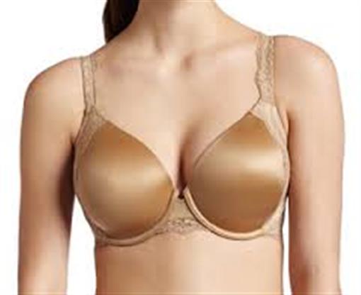 NEW Maidenform 40C Beige Pure Genius 7549 Extra Coverage Bra with Lace #94124