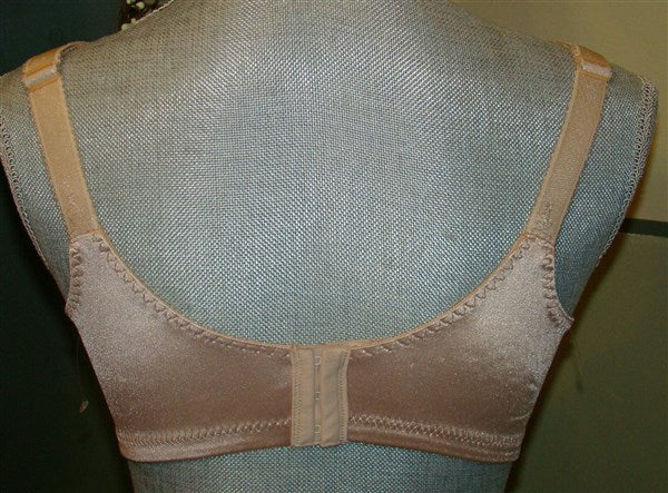 NEW Bali 34B Double Support Wireless Bra 3820 Beige #94137