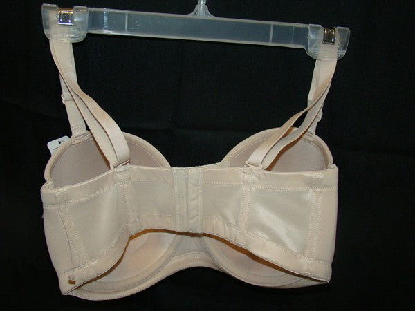 NWOt Wacoal 42DDD Red Carpet Strapless Convertible Bra 854119 Beige 94268