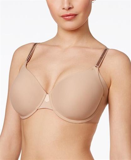 NWOT Olga 44D No Side Effects Bra GB0561A Beige #94503