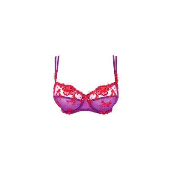 NEW Lise Charmel 32B Baisers de Fleurs Swarovski Crystal Underwire Bra 94628