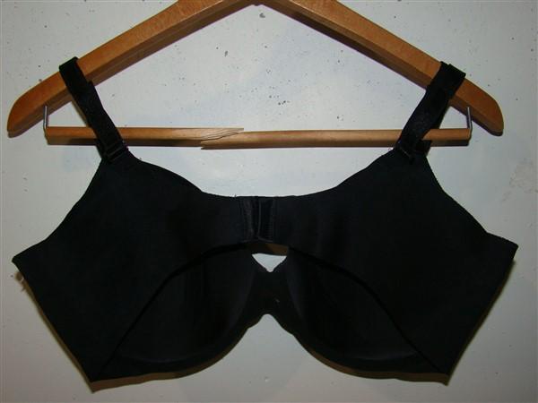 NWOTD Warners 36C No Side Effects Underarm-Smooth Underwire Bra 1356 Blk 94964