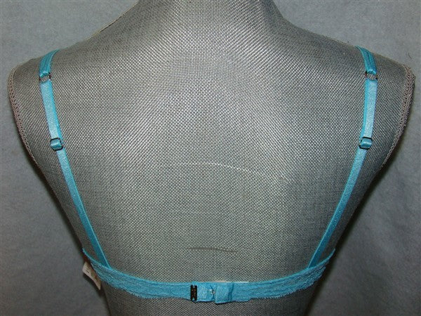 NEW Chantelle 32A Rive Gauche Push Up Bra 3082 Aqua 95286