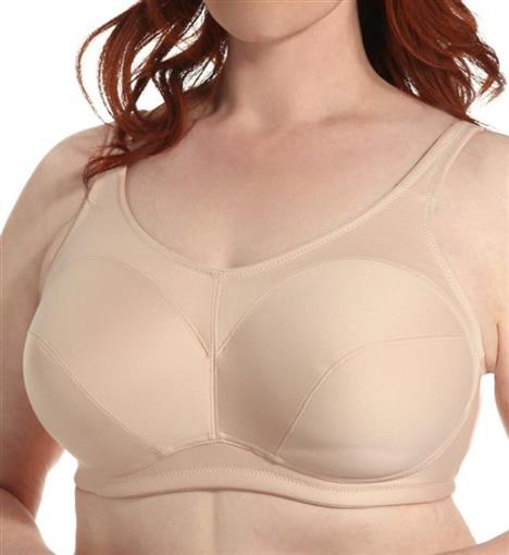 NEW Lunaire 46D Coolmax Underwire Sports Bra 11111 Beige #95520