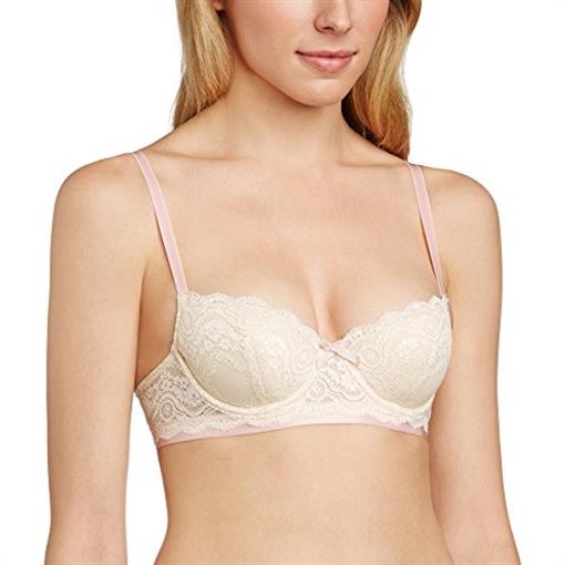 NWT Elle Macpherson 32D Intimates Spree Contour Bra E72-696 Beige #95823