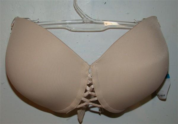NWOT Wacoal 34H Red Carpet Strapless Convertible Bra 854119 Beige #96120