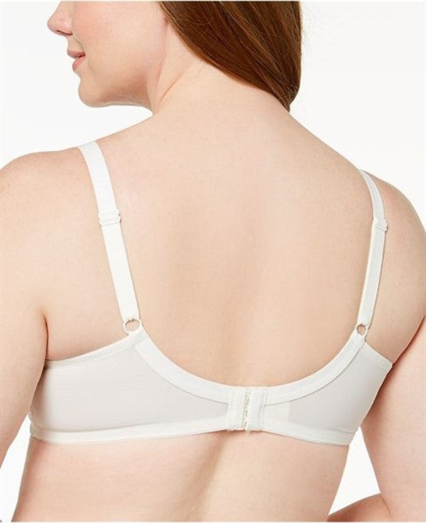 NWOTD Playtex Love My Curves 42DD Full-Fig Balconette Bra 4713 Ivory 97087