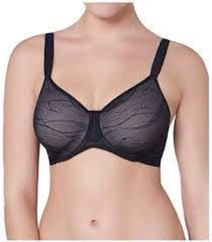 NWT Triumph 40D Airy Sensation Spacer T-Shirt Bra Black 97089