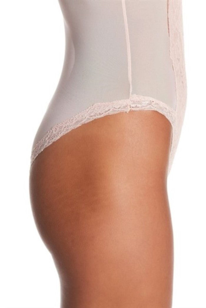 New Flora Nikrooz XL Sleepwear Mesh Lace Bodysuit T80561 Pink #97329