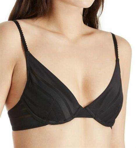NWT Heidi Klum 32D H22-1514 Nightshade Fling Contour Plunge Bra 97610