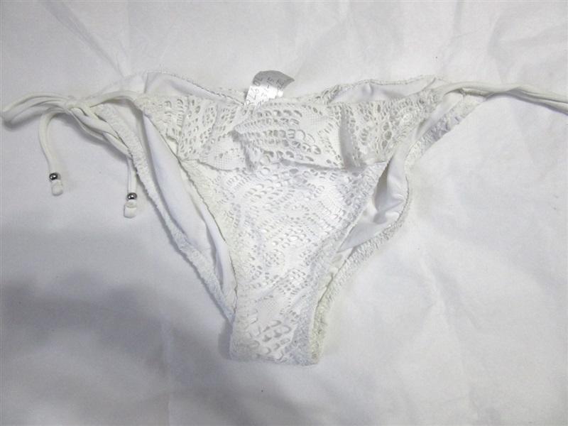 NWT Ralph Lauren Sample Side-Tie Cheeky Bikini Swim Bottom #98383