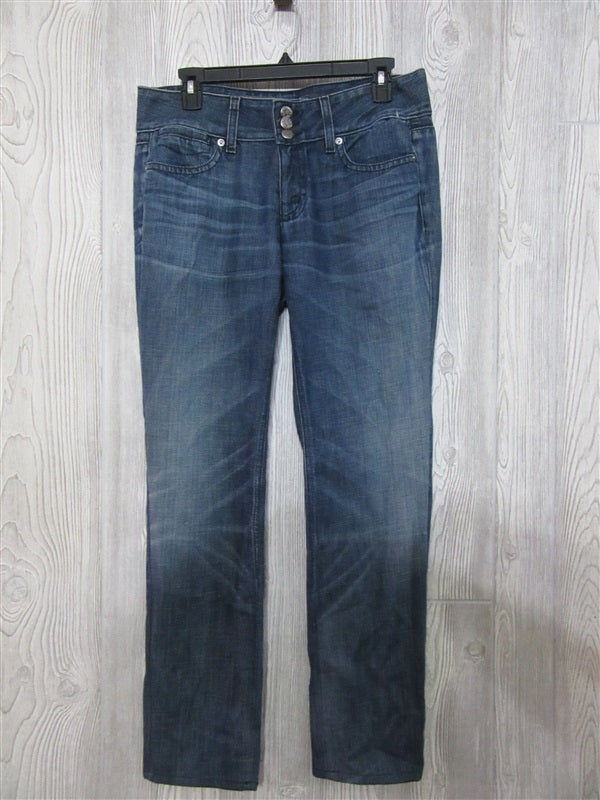 NWOT J. Crew 8 Twilight Flare 3 Button Sample Jeans 98555