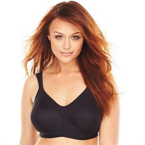NWOT Playtex 18 Hour Support 40C Active Lifestyle Wireless Bra 4159 Black #98770