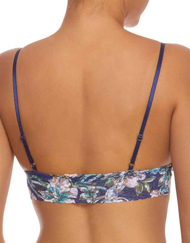 NEW Hanky Panky M 8N7001 Felice Floral Lace Padded Bralette 98900