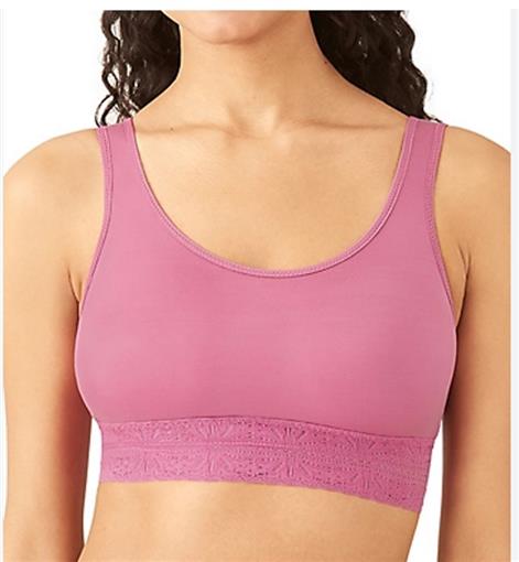 NWT B.Tempt'd M Future Foundations Bralette with Lace Pink 99017