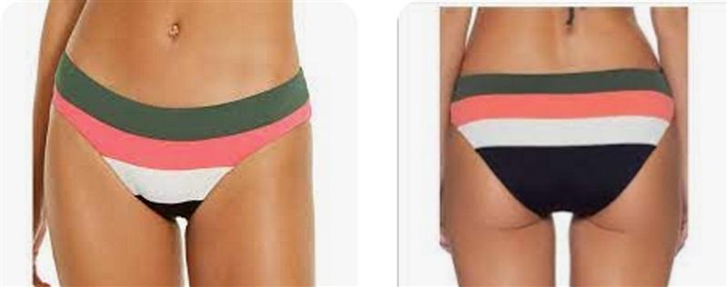 NWT Becca Colorblock Small Bikini Bottom 99164