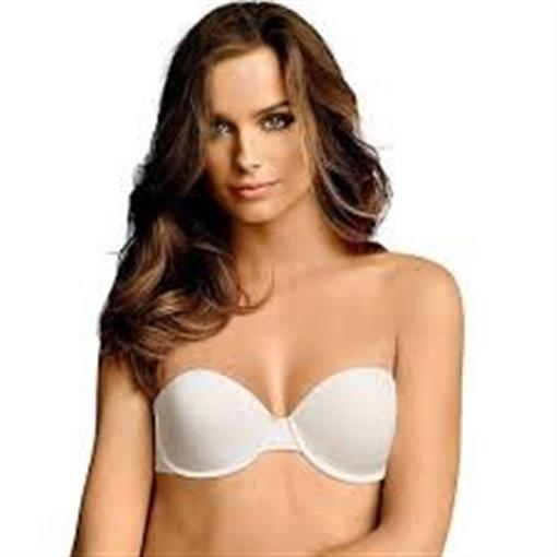 NWT Maidenform 36A Comfort Devotion Strapless Bra 9405 White #99198