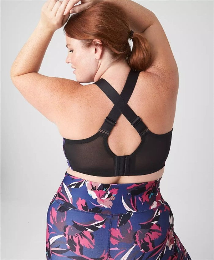 NWT Lane Bryant LIVI 38DDD Active Medium-Impact Wicking Wireless Sport Bra 99377