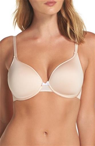 NWT Chantelle 32H C-Ideal Underwire T-Shirt Bra 1951 C19510 Beige 99474
