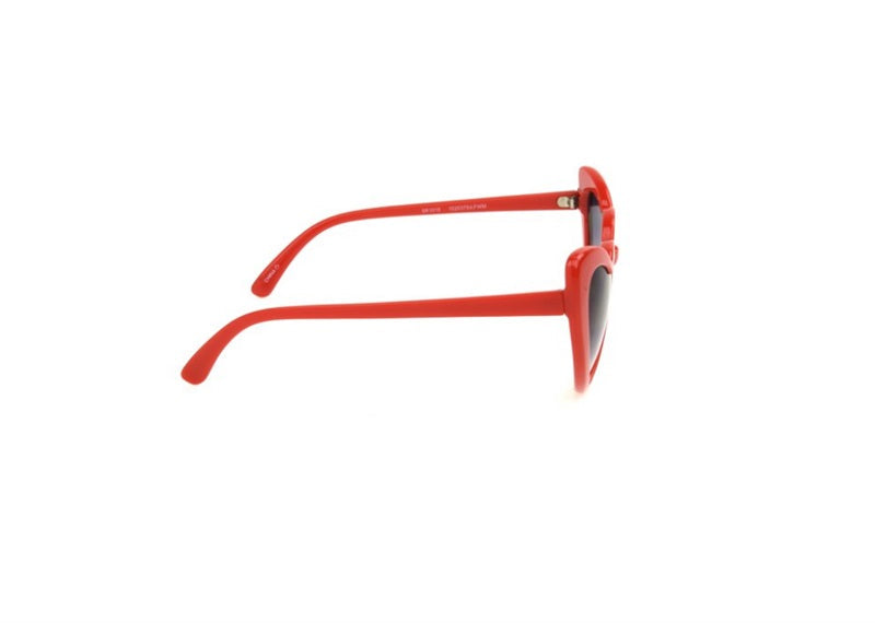 NWT Foster Grant Ladies Heart Red Sunglasses UV400 Protection 87222