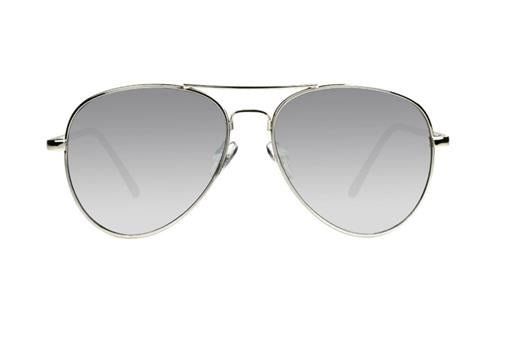 NWT Foster Grant Dolly Silver Sunglasses UV400 Protection 87223