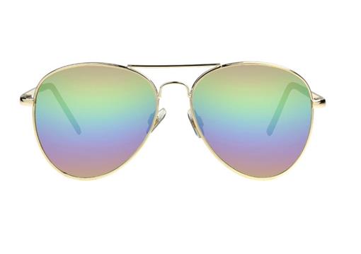 NWT Foster Grant Dolly Gold Sunglasses UV400 Protection 87225