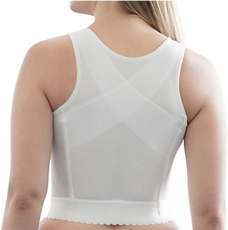 NEW Cortland Intimates 38B Back Support Longline Bra 9603 White #82954